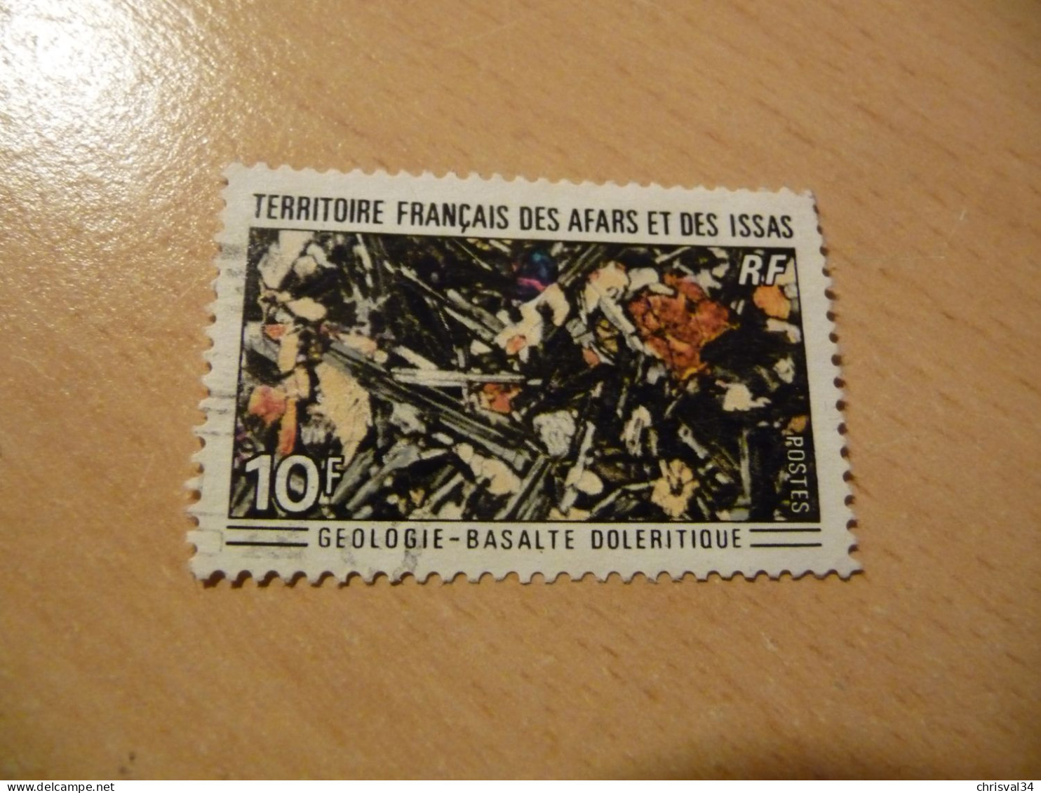 TIMBRE   AFARS ET ISSAS    N  368     COTE  2,50  EUROS  OBLITERE - Used Stamps
