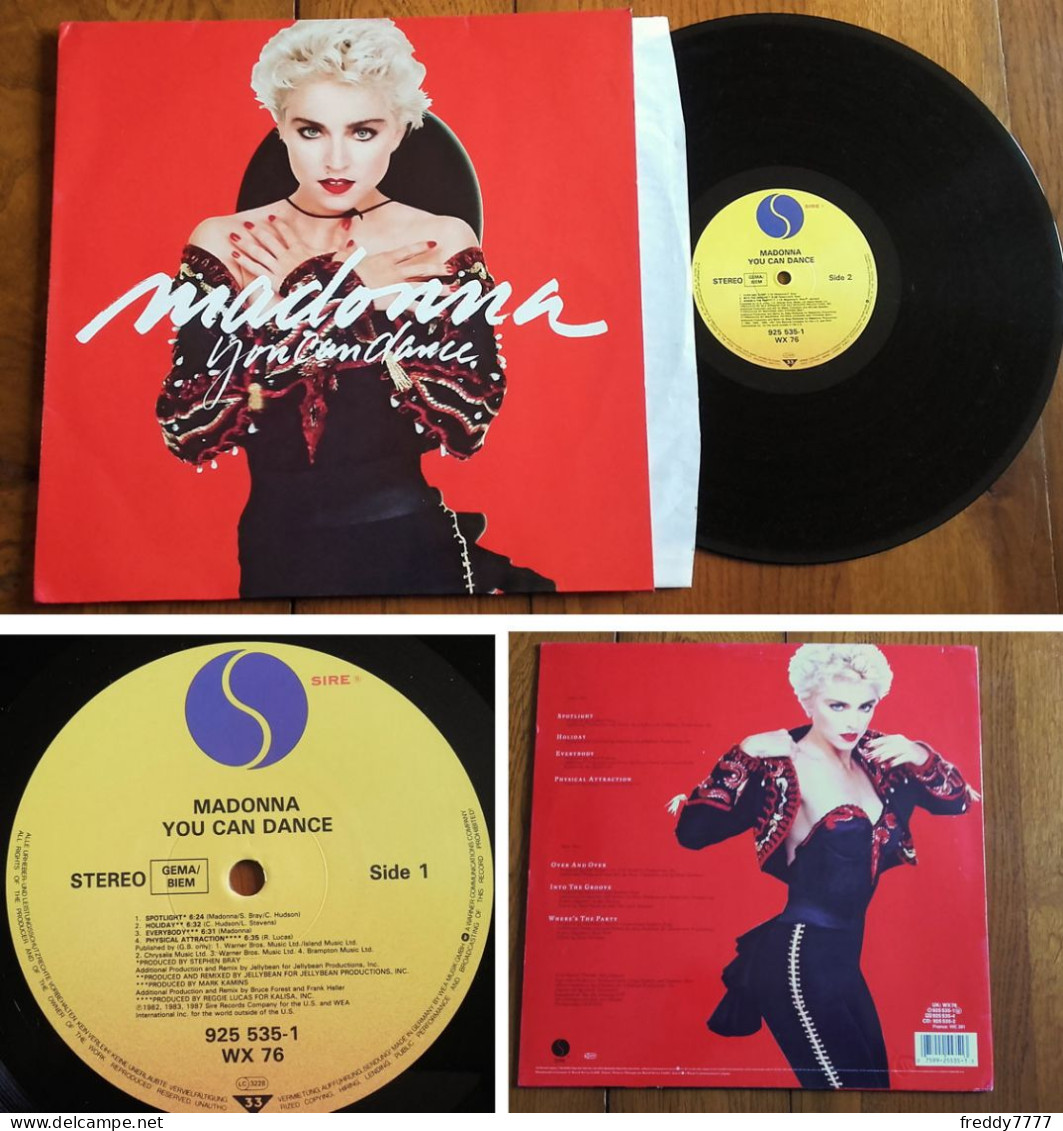 RARE Deutsch LP 33t RPM (12") MADONNA «You Can Dance» (1987) - Collector's Editions