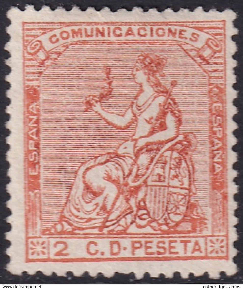 Spain 1873 Sc 191 Espana Ed 131 MNG(*) - Unused Stamps