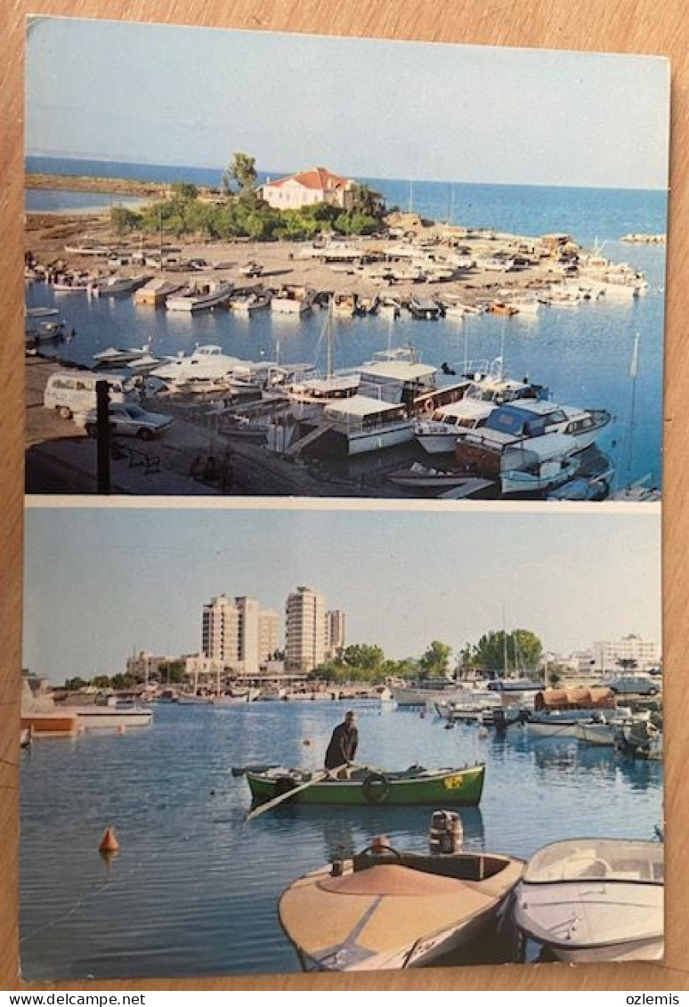 CYPRUS ,FAMAGUSTA ,ISLET BY THE HARBOUR OF FAMAGUSTA ,POSTCARD - Chypre