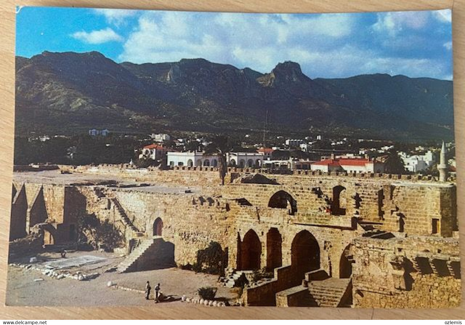 CYPRUS ,GIRNE ,CASTLE ,POSTCARD - Chypre