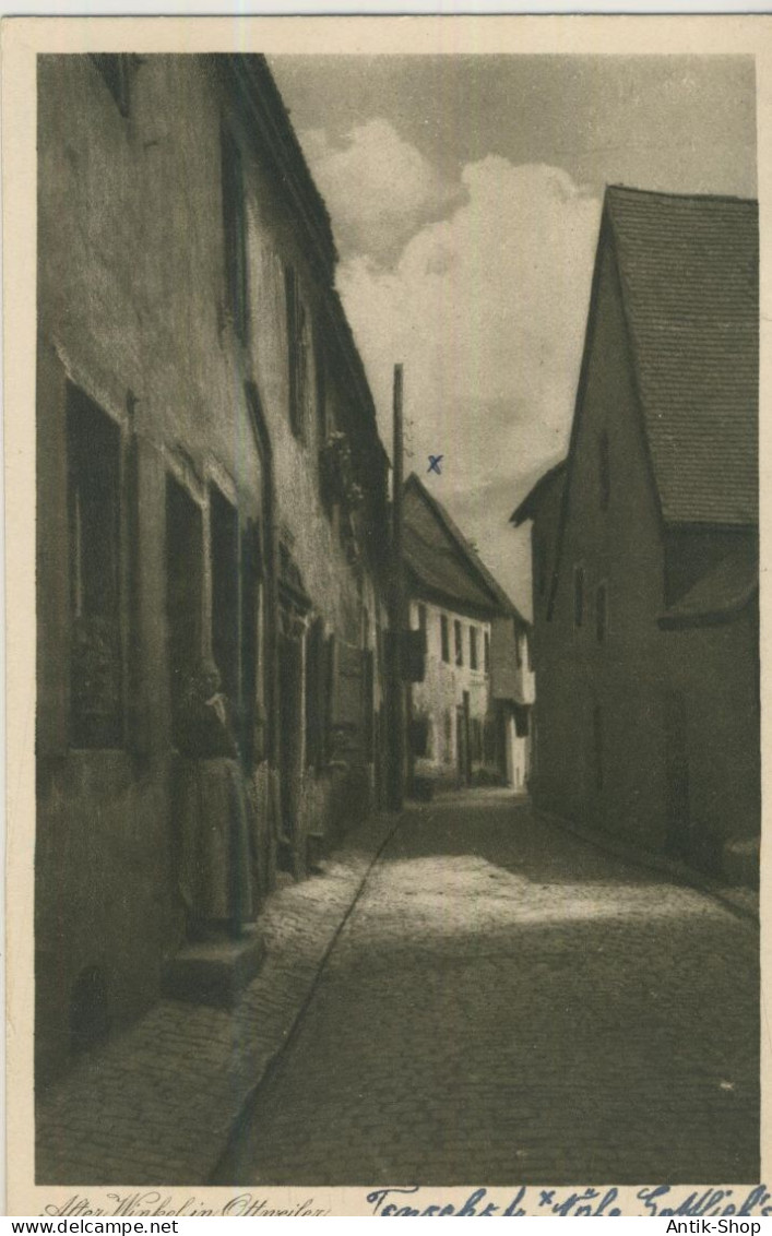 Alter Winkel In Ottweiler - Tensehstr. - Von 1948 (6070) - Kreis Neunkirchen