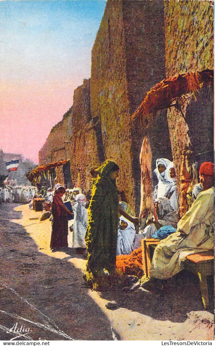 ALGERIE - SCENES ET TYPES - Rue Arabe - Carte Postale Ancienne - Scènes & Types