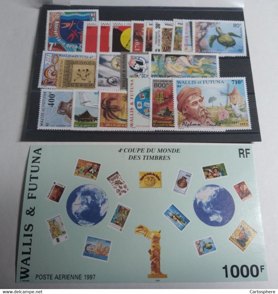 Wallis Et Futuna Année Complète 1997 Poste 497 à 511, PA 197 à 202 Et BF 7 ** MNH - Komplette Jahrgänge