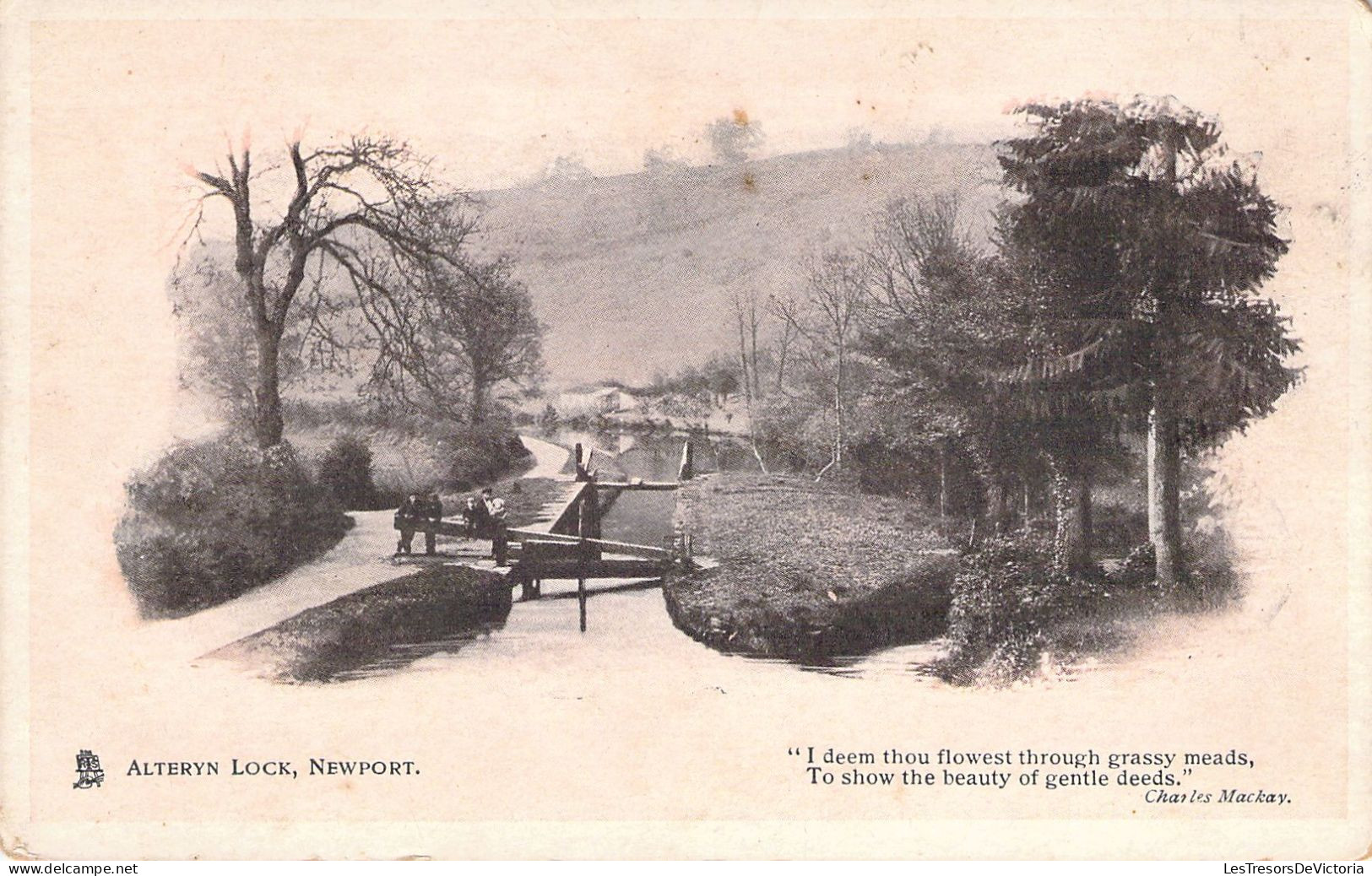 ISLANDE - ALTERYN LOCK - Newport - Carte Postale Ancienne - Island