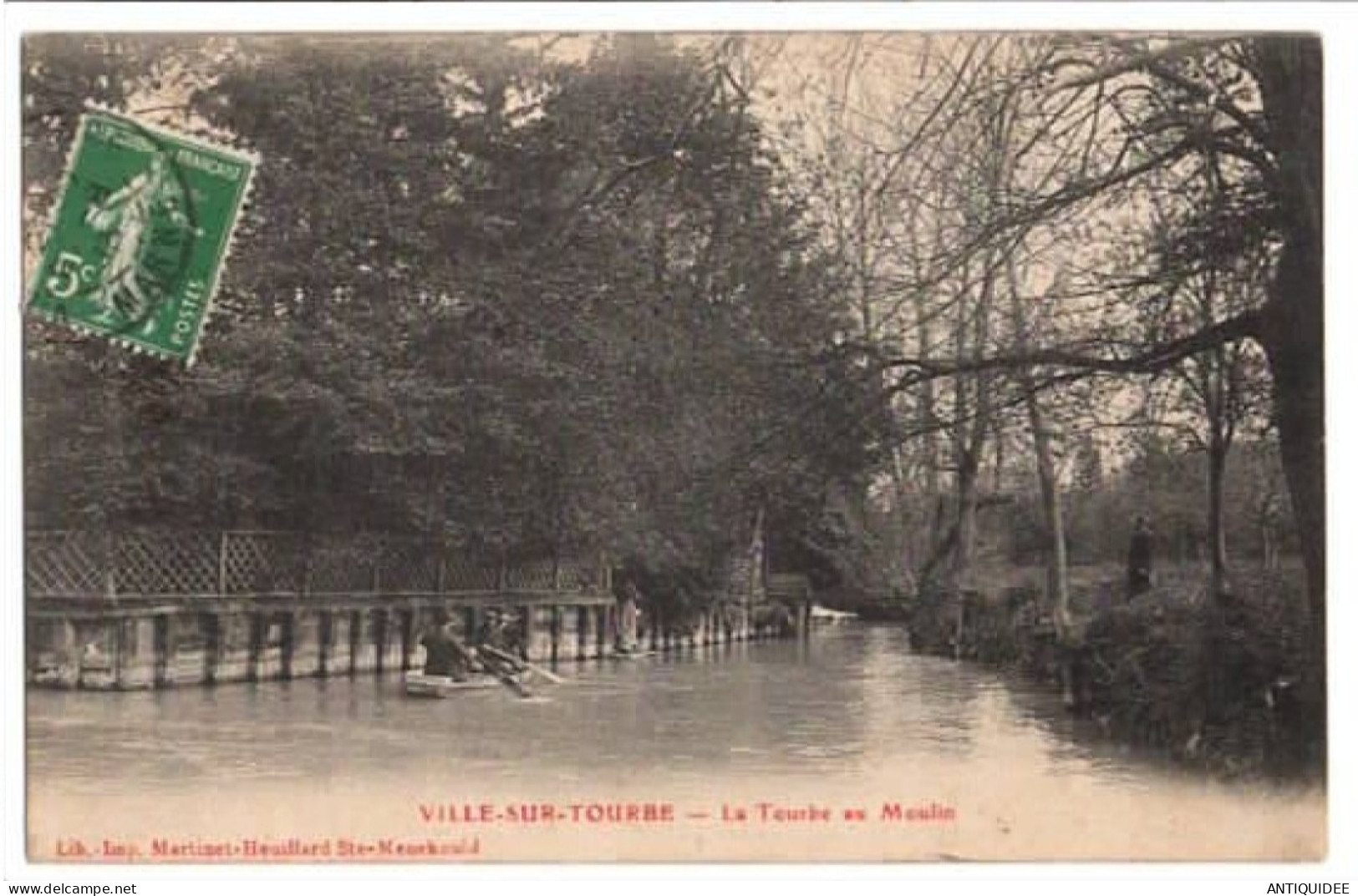 VILLE-SUR-TOURBE - La Tourbe Au Moulin - - Ville-sur-Tourbe