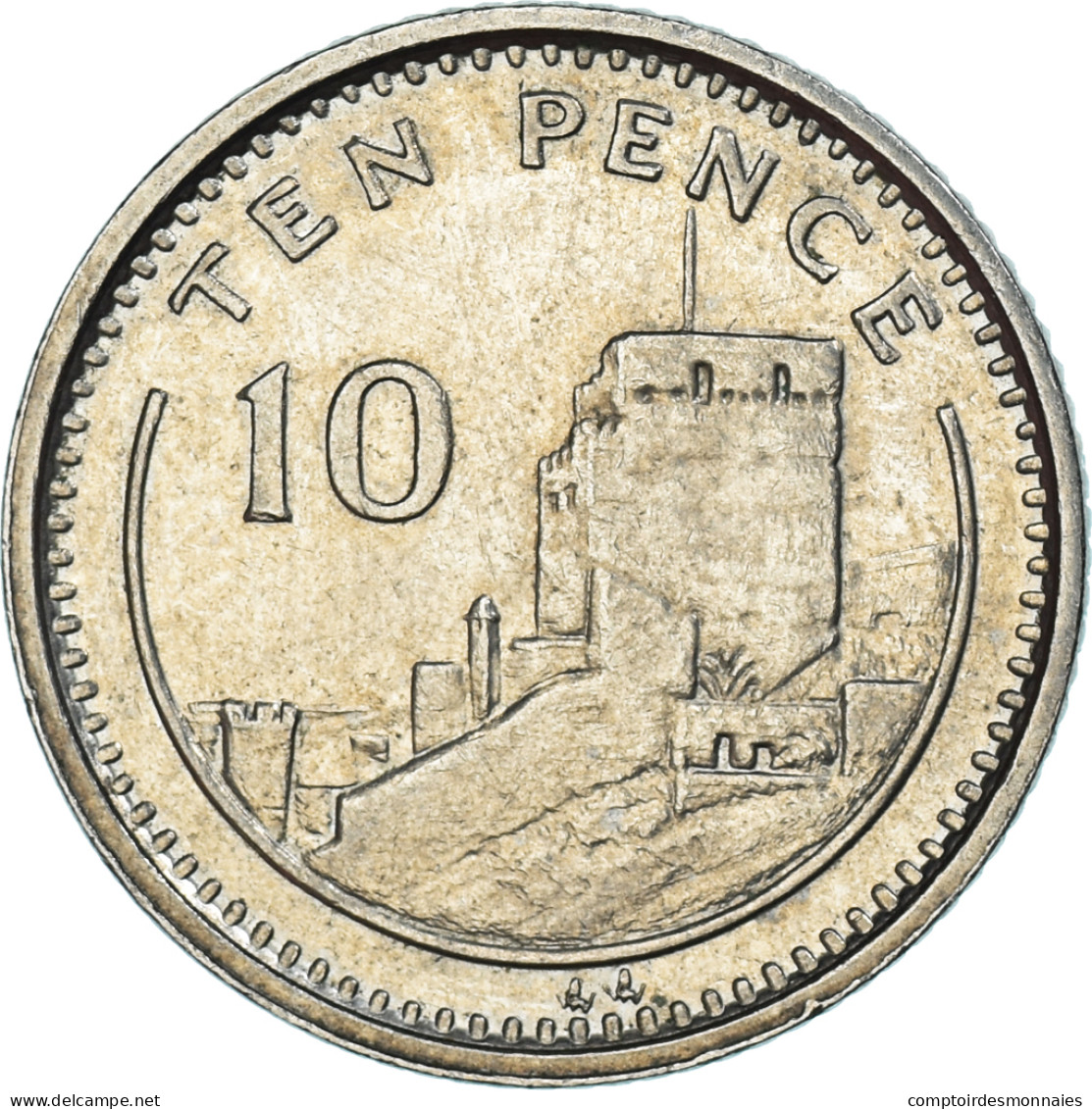 Monnaie, Gibraltar, 10 Pence, 1994 - Gibraltar