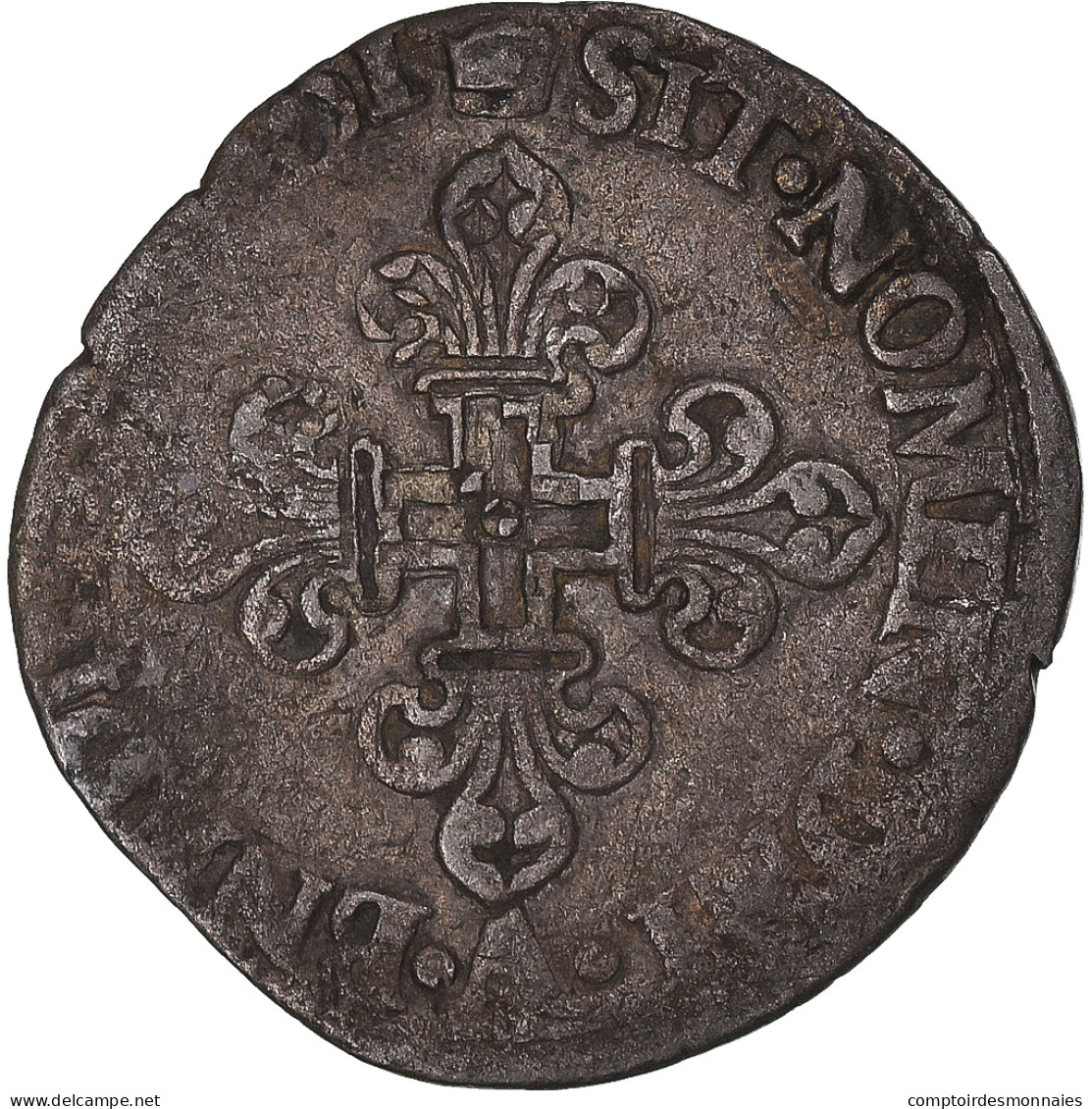 Monnaie, France, Henri II, Sol Parisis, 1551, Paris, TB+, Billon - 1547-1559 Henry II