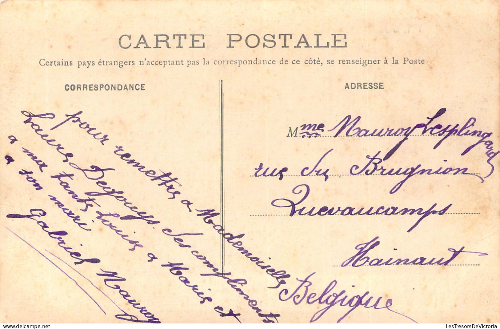 FRANCE - 80 - HAM - Place De L'Hôtel De Ville - Colorisée - Carte Postale Ancienne - Ham