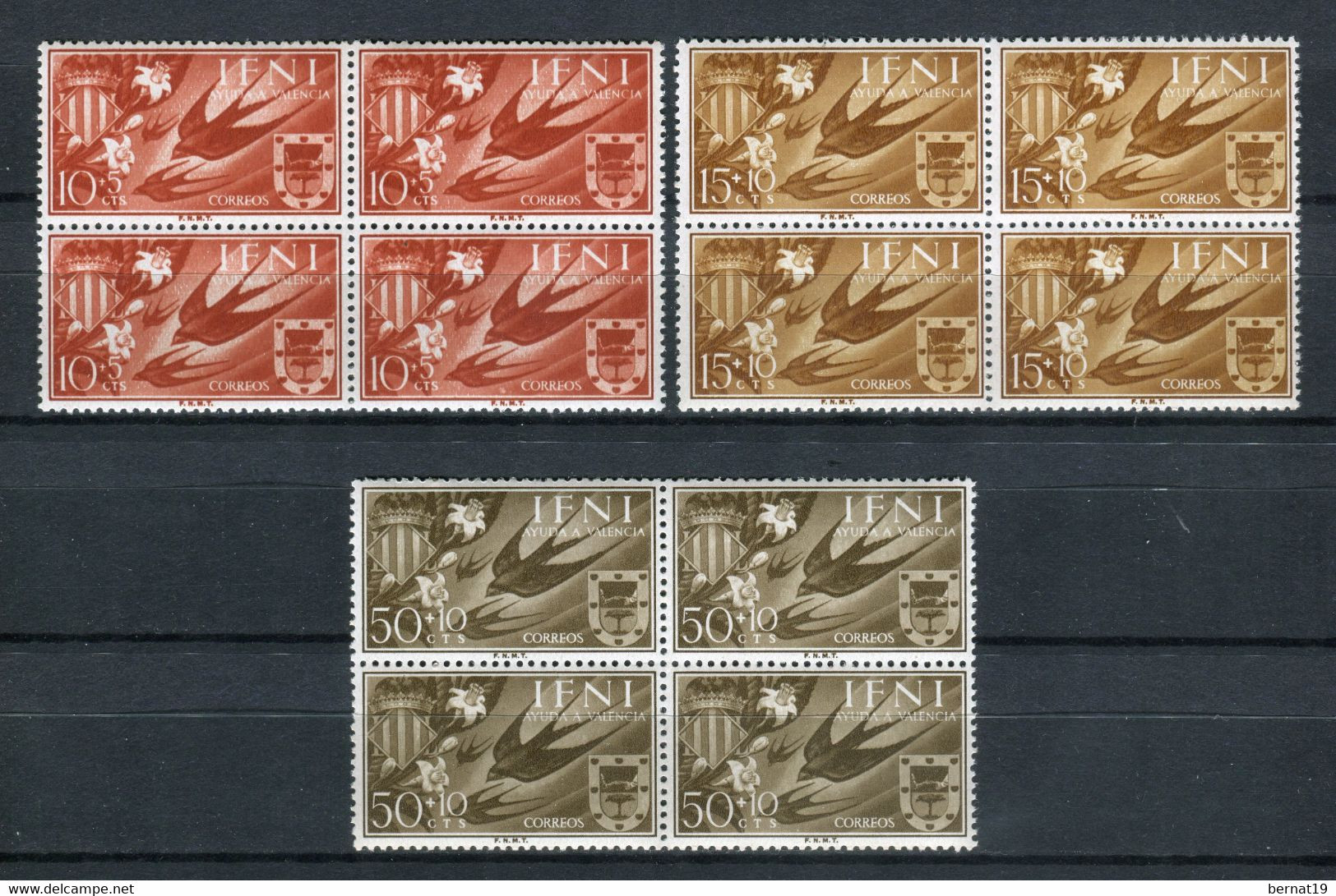 Ifni 1958. Edifil 142-44 ** MNH. - Ifni