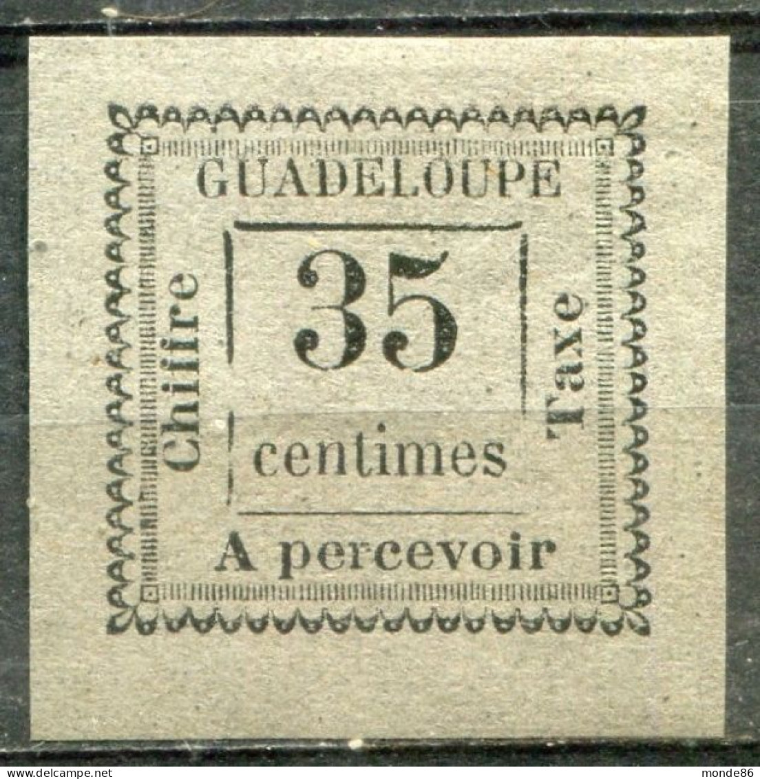 GUADELOUPE - Y&T  N° 11 * - Postage Due