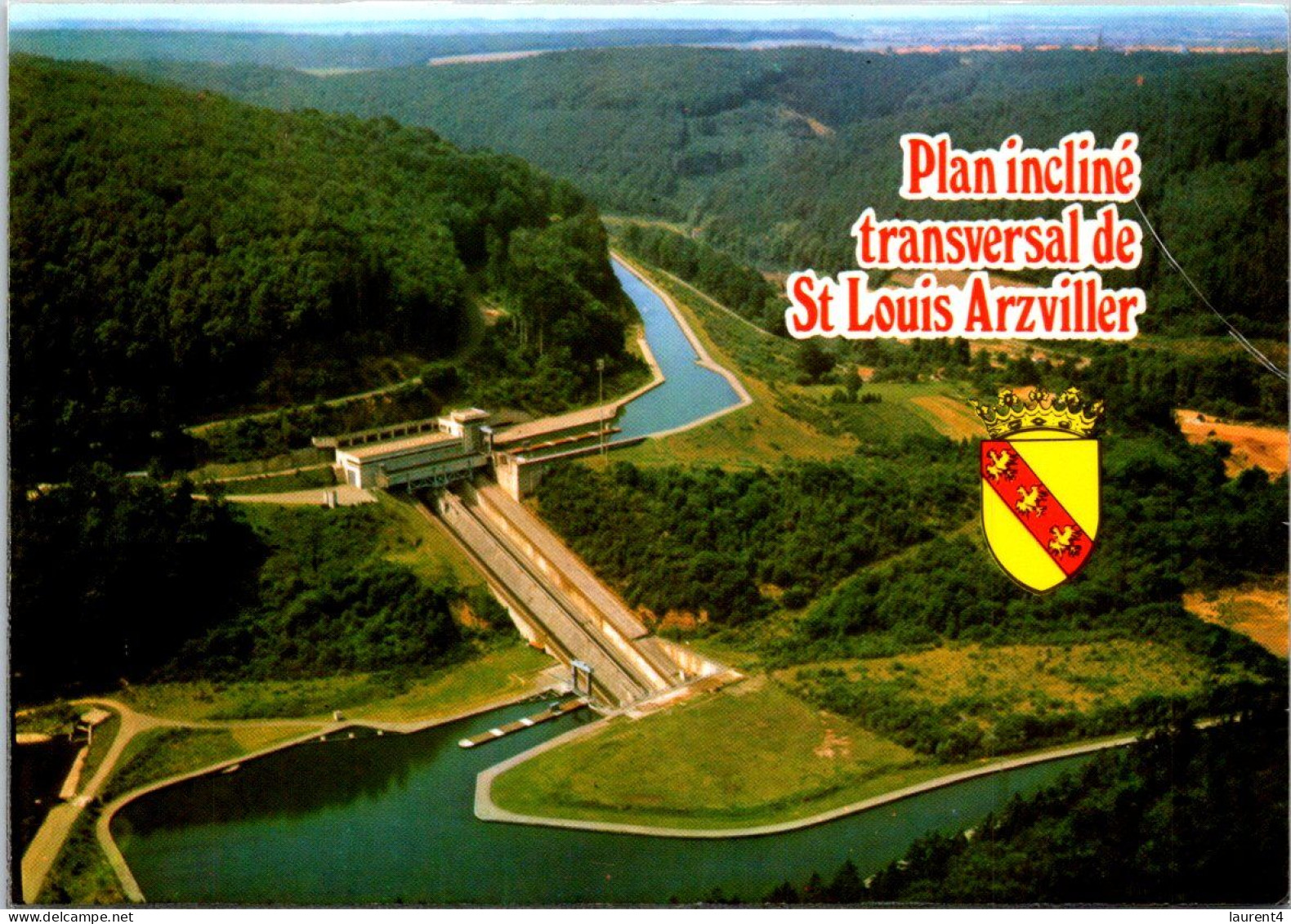 (3 P 8) France - Plan Incliné Transversal De St Louis Arzviller - Arzviller