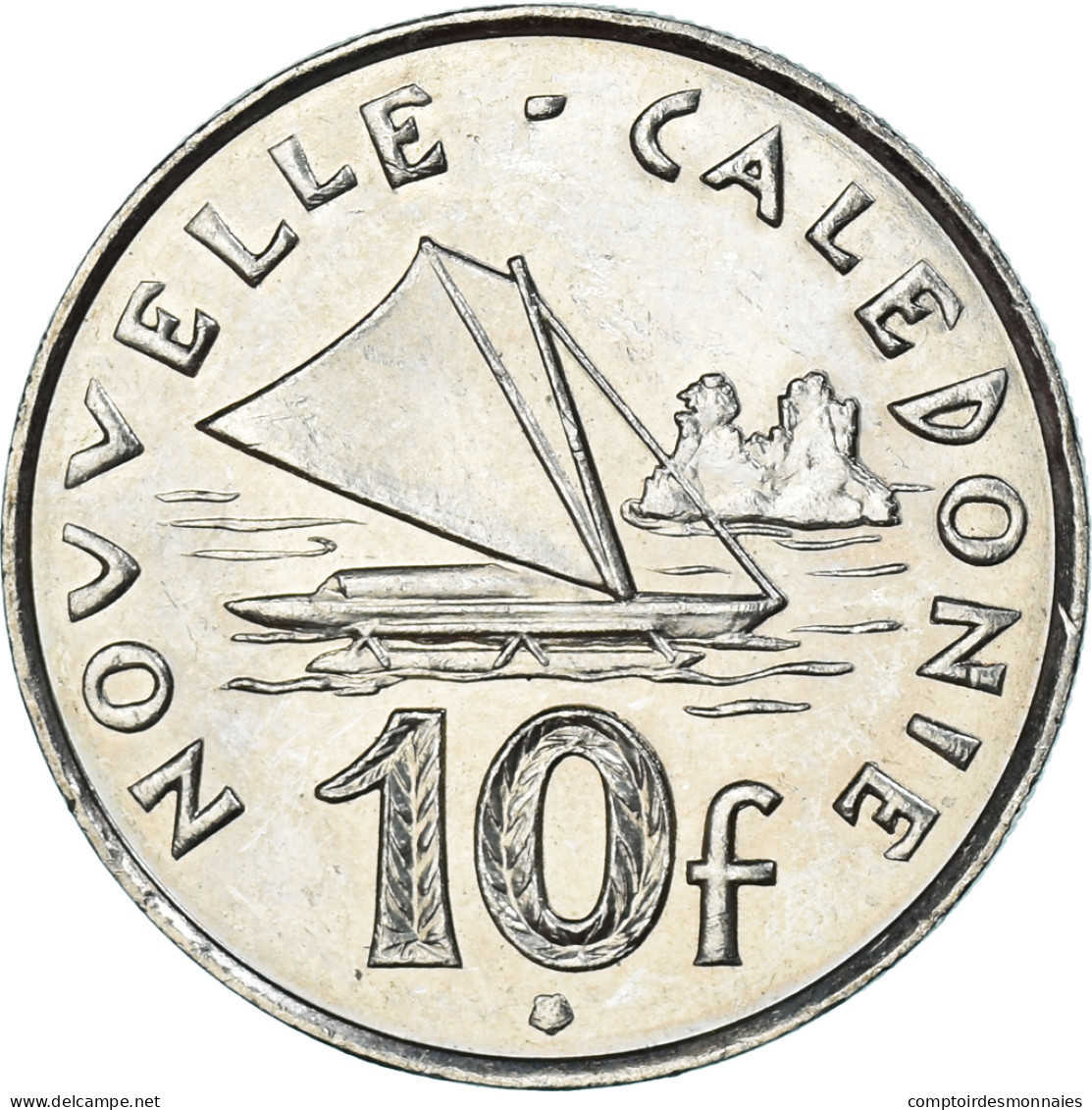 Monnaie, Nouvelle-Calédonie, 10 Francs, 2010 - Nouvelle-Calédonie