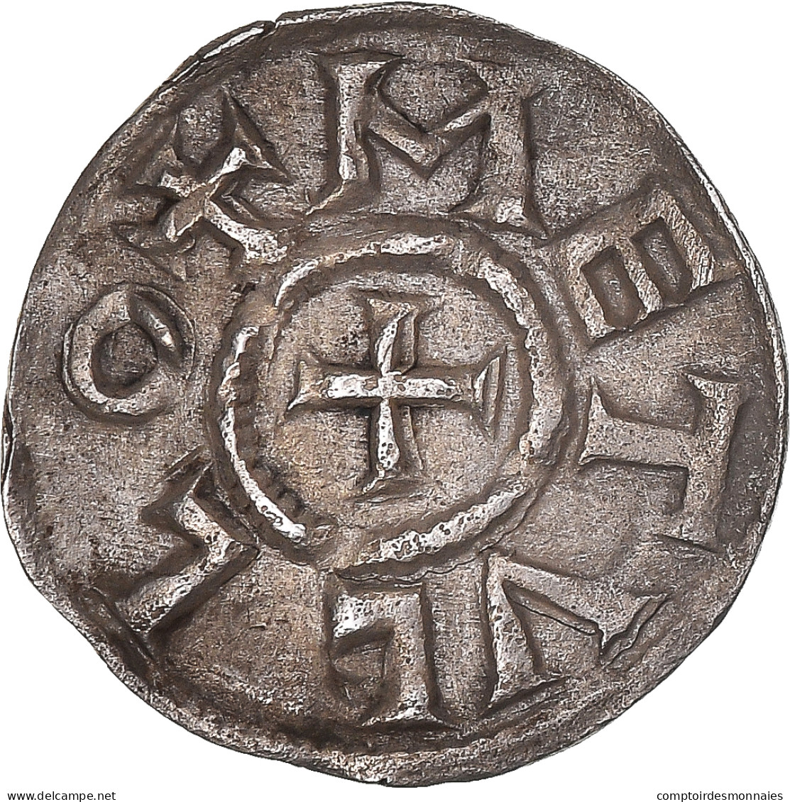 Monnaie, France, Charles Le Chauve, Obole, 840-877, Melle, SUP, Argent - Otros & Sin Clasificación