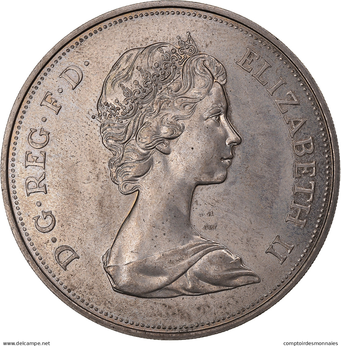 Monnaie, Grande-Bretagne, Elizabeth II, 25 New Pence, 1972, SUP+, Cupro-nickel - 25 New Pence