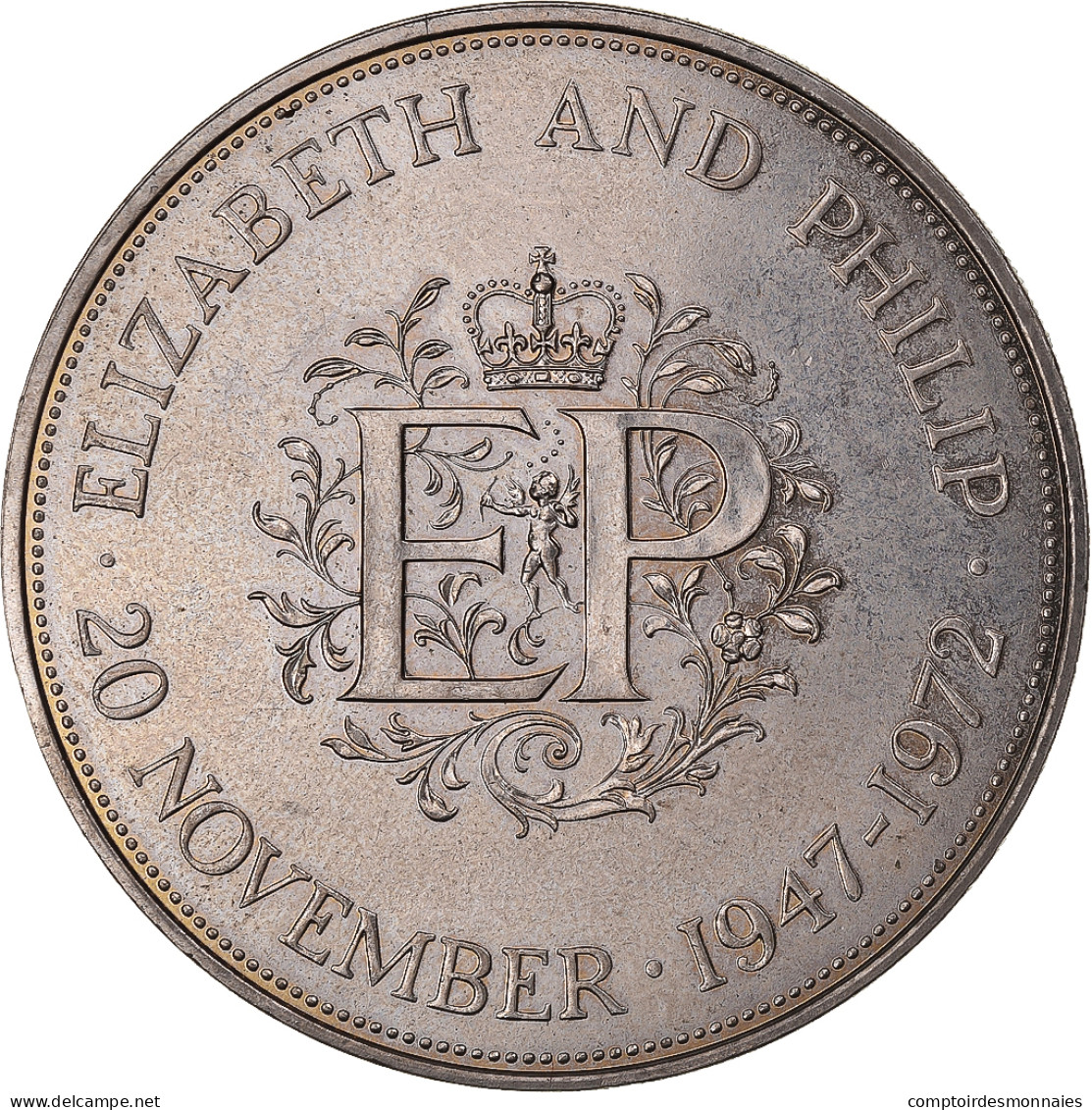 Monnaie, Grande-Bretagne, Elizabeth II, 25 New Pence, 1972, SUP+, Cupro-nickel - 25 New Pence