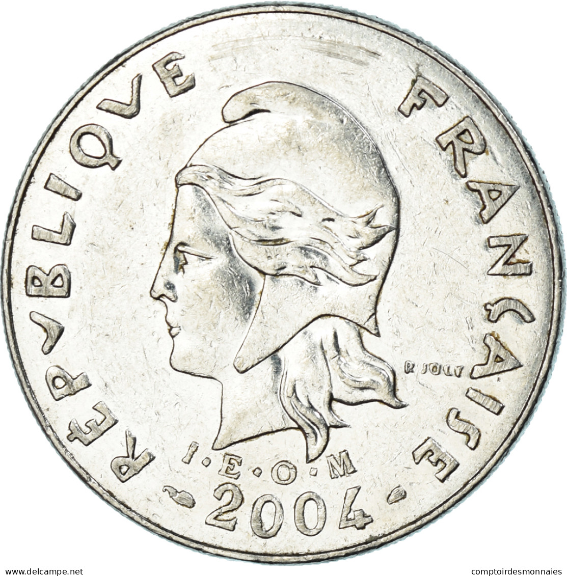 Monnaie, Nouvelle-Calédonie, 20 Francs, 2004 - Nouvelle-Calédonie