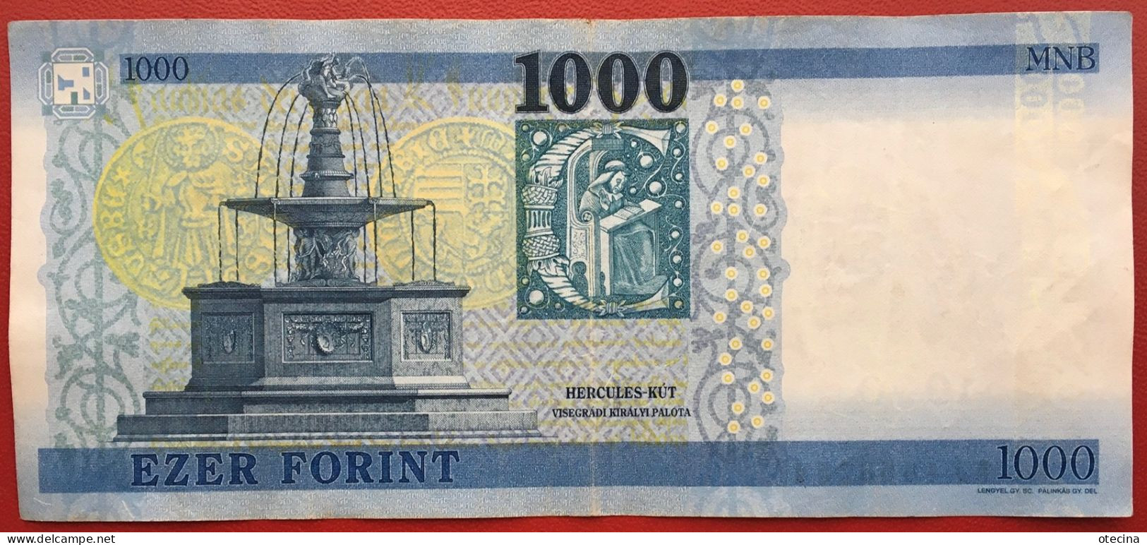 HONGRIE 1000 Forint 2017 P#203 XF - Hongrie