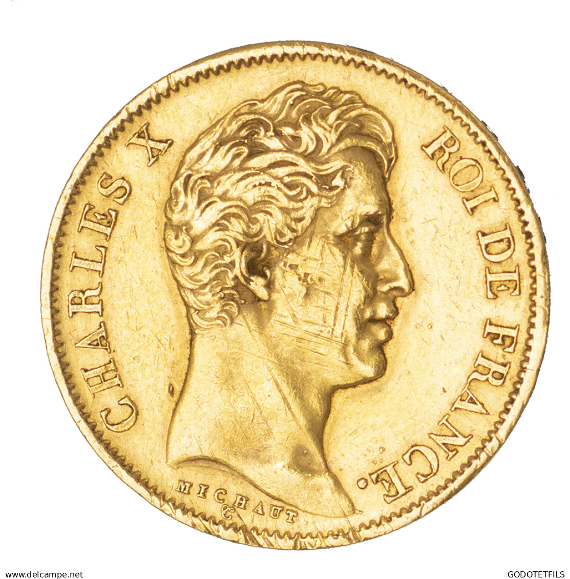 Charles X-40 Francs 1828 Paris - 40 Francs (goud)