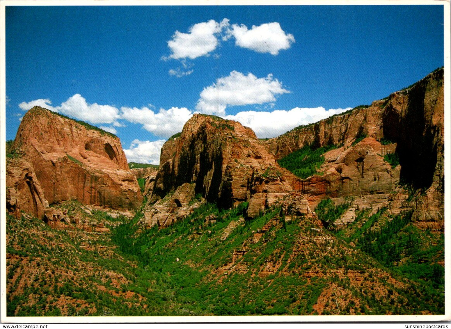 Utah Zion National Park Kolob Section Finger Canyon 1990 - Zion