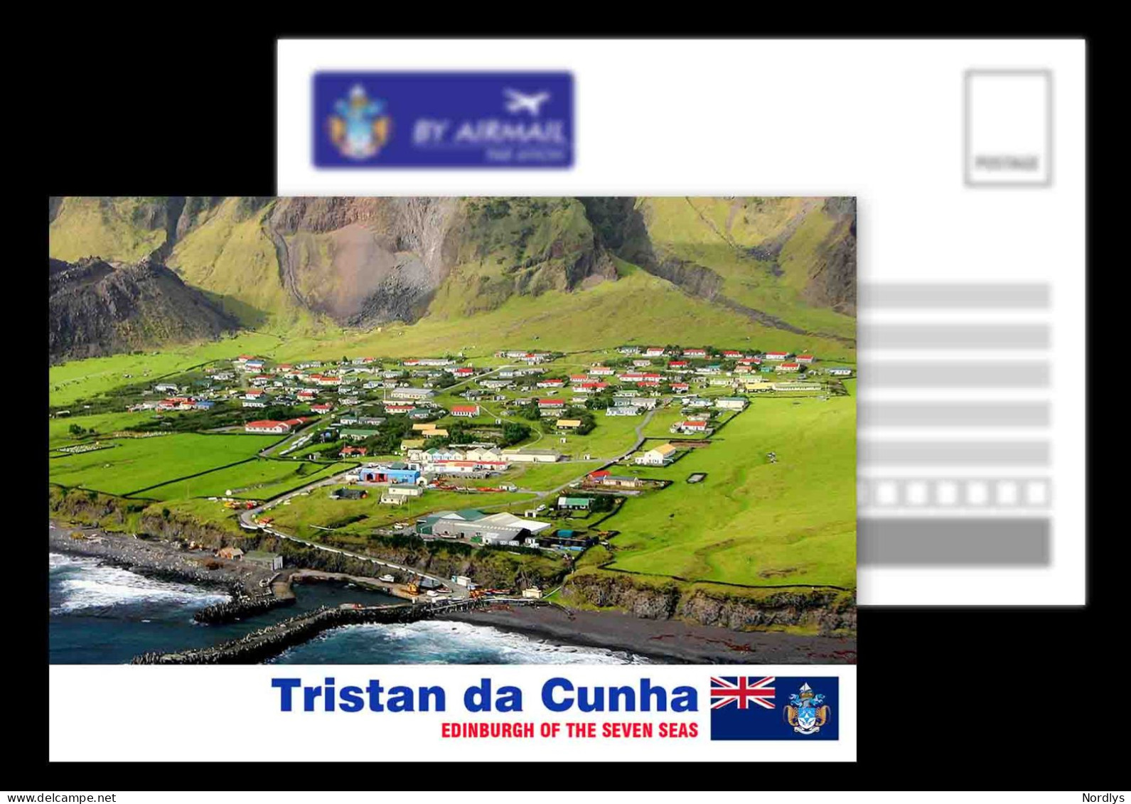 Tristan Da Cunha / Postcard / View Card - Saint Helena Island