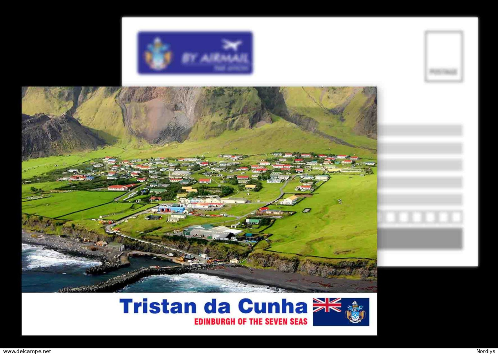 Tristan Da Cunha / Postcard / View Card - Sainte-Hélène