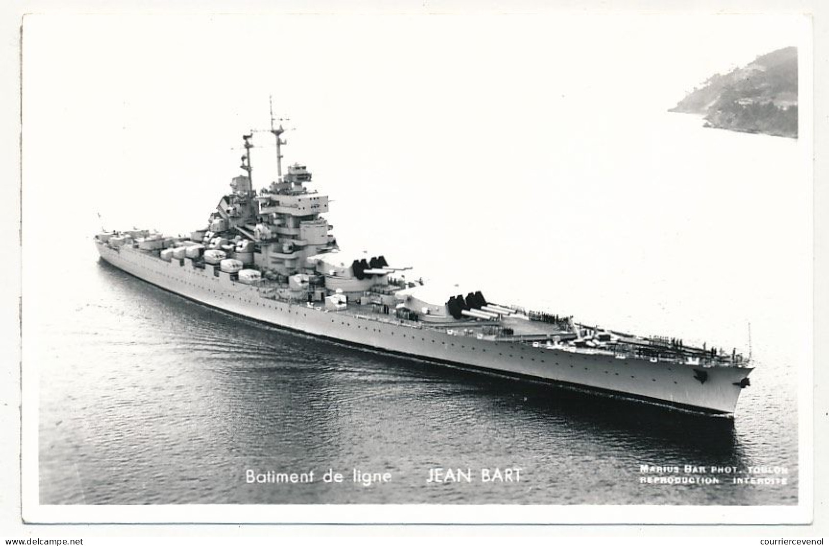 CPM - Bâtiment De Ligne Jean Bart - Guerre