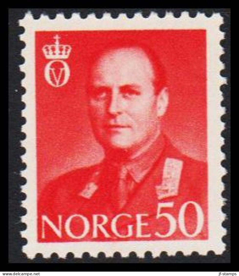 1962. NORGE. Olav V 50 øre. Never Hinged Set.  (Michel 474) - JF530758 - Brieven En Documenten