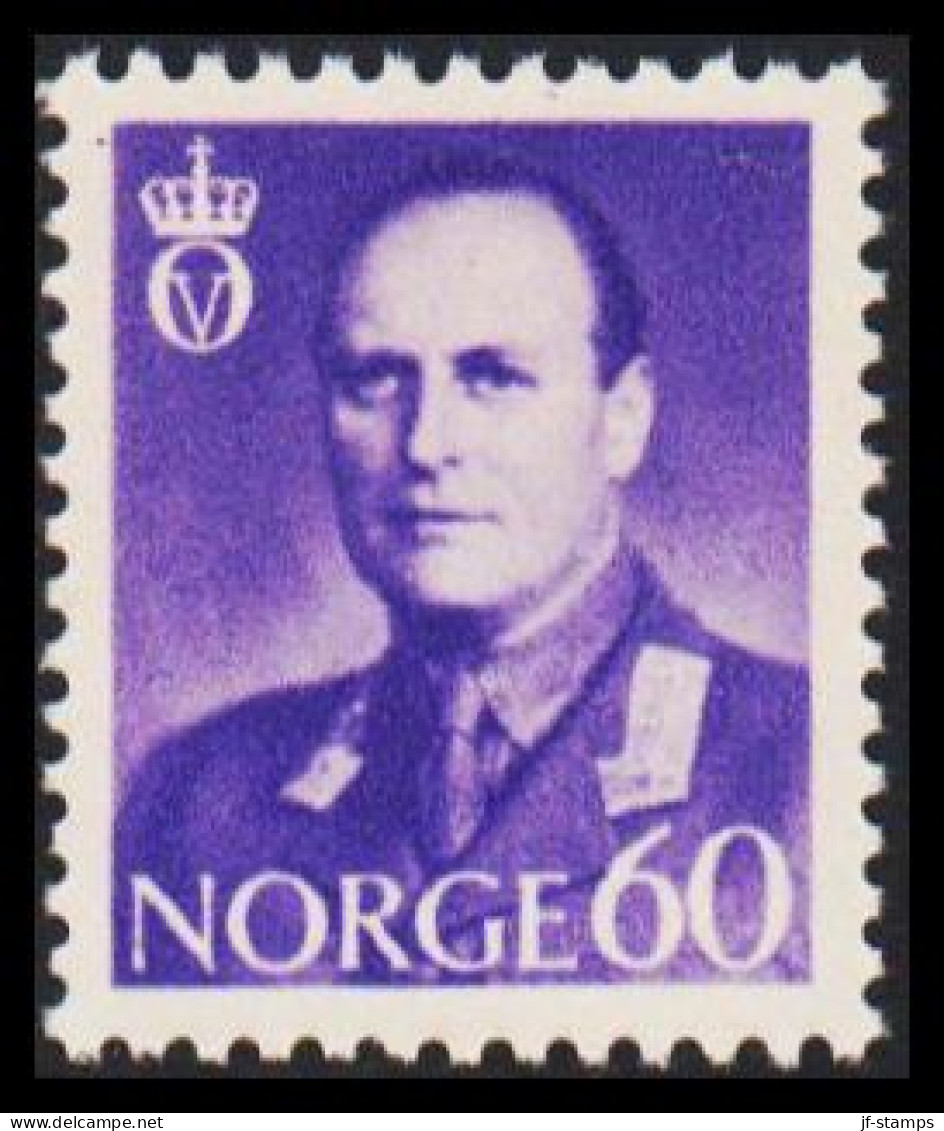 1962. NORGE. Olav V 60 øre. Never Hinged Set.  (Michel 475) - JF530759 - Cartas & Documentos