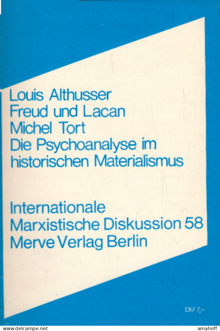 Freud Und Lacan. Die Psychoanalyse Im Historischen Materialismus - Psychology