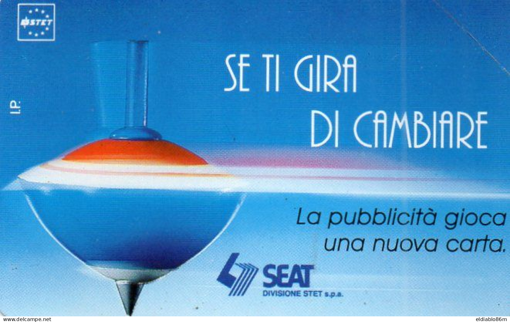 ITALY - MAGNETIC CARD - TELECOM - PRIVATE RESE PUBBLICHE - 233 - SEAT - SE TI GIRA DI CAMBIARE - MINT - Private Riedizioni