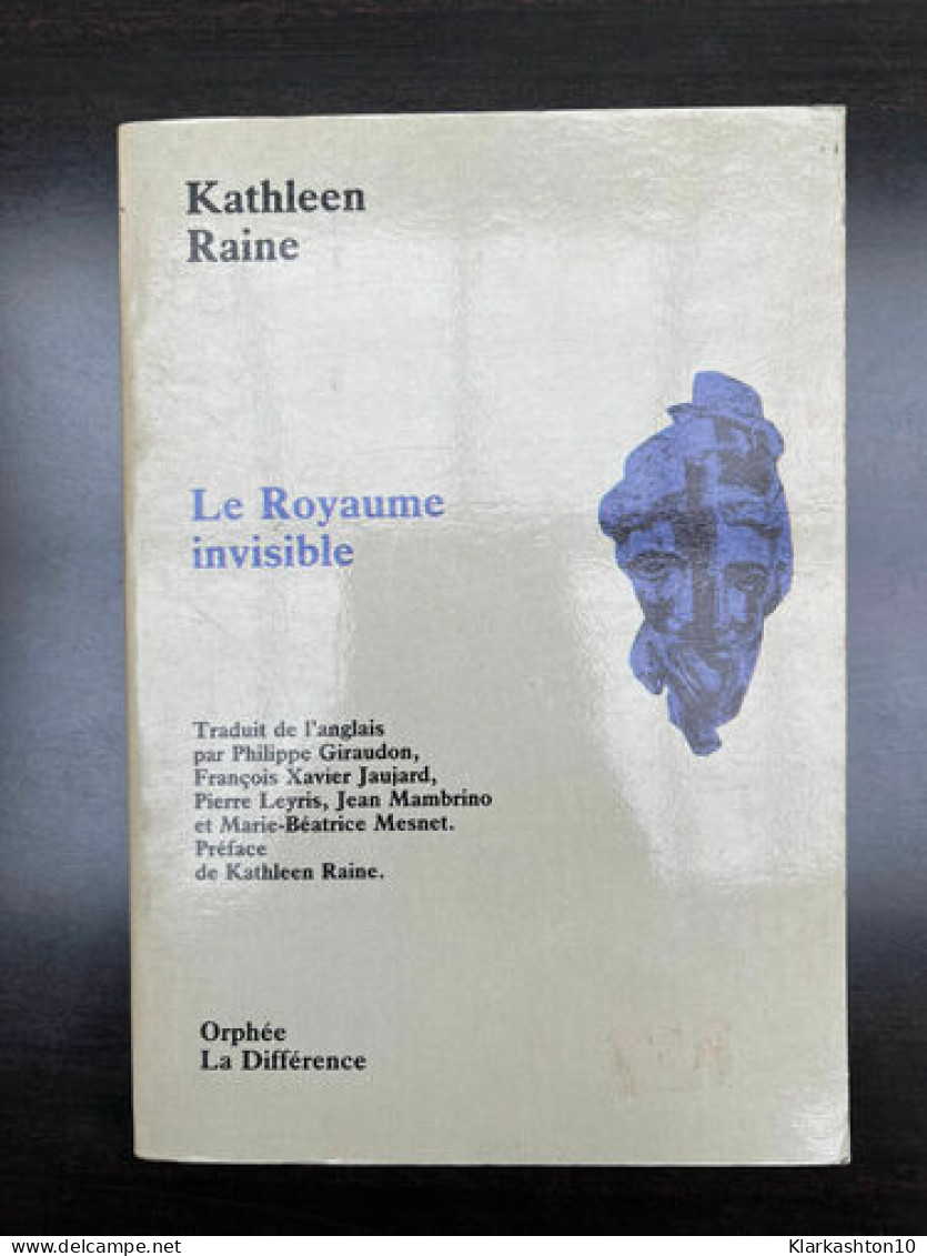 Le Royaume Invisible Orphée La Différence - Other & Unclassified