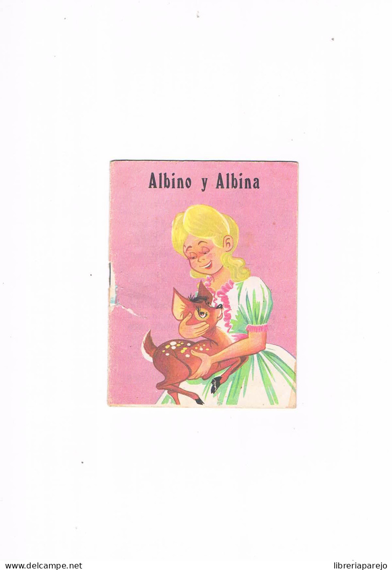 CUENTO ALBINO Y ALBINA CUENTITOS LUSA Nº 38 1970 EDITORIAL CANTABRICA - Kinder- Und Jugendbücher