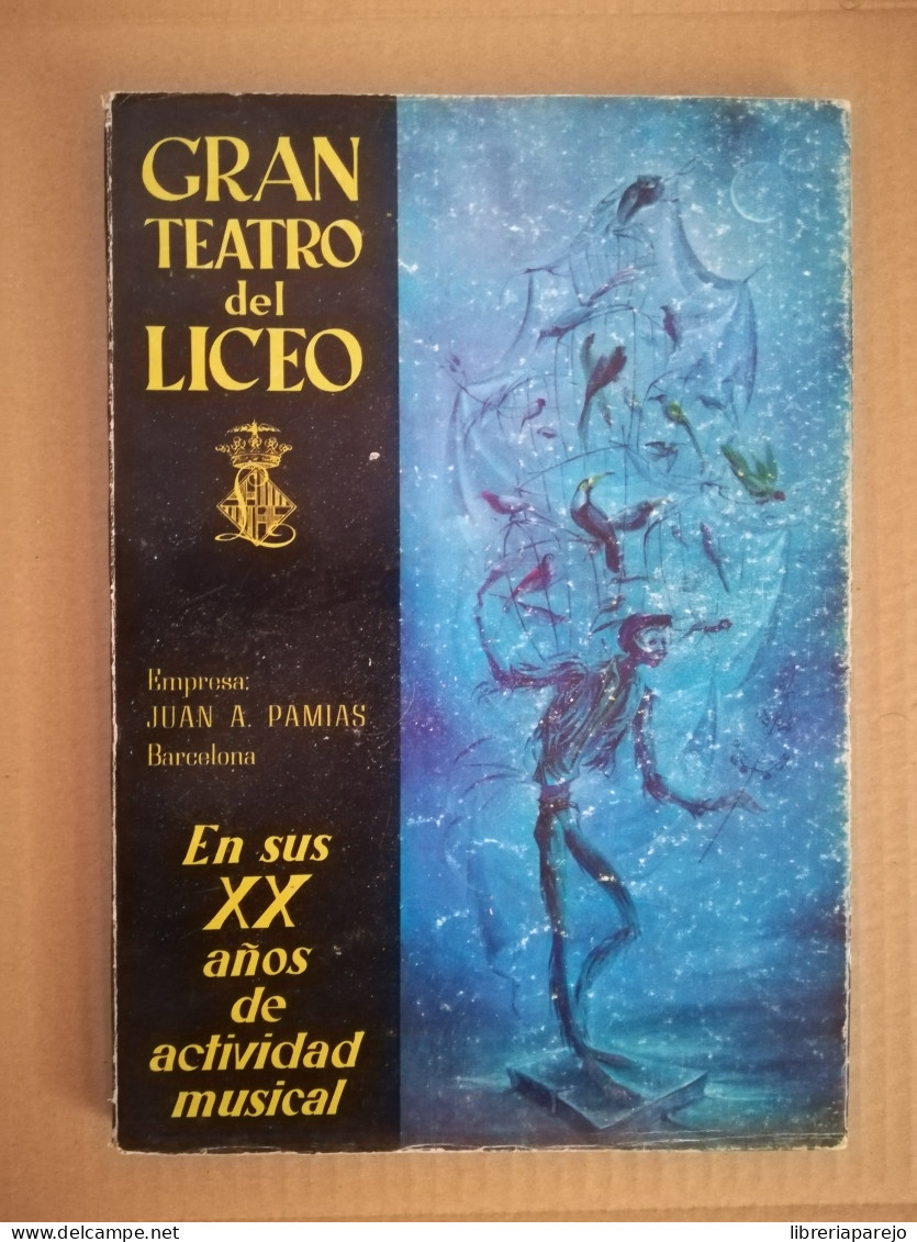 Libreto De Opera Gran Teatro Del Liceo Temporada De Invierno 1966 67 - Programmes