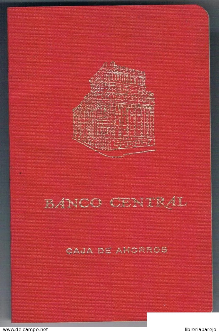 CARTILLA BANCO CENTRAL CAJA DE AHORROS 1985 ANTIGUA RARA CURIOSA COLECCIONISTA - España