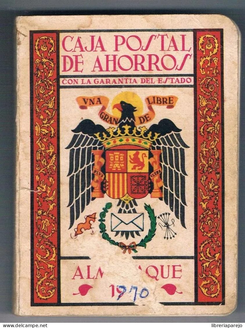 ALMANAQUE CAJA POSTAL DE AHORROS 1970 ANTIGUO - España