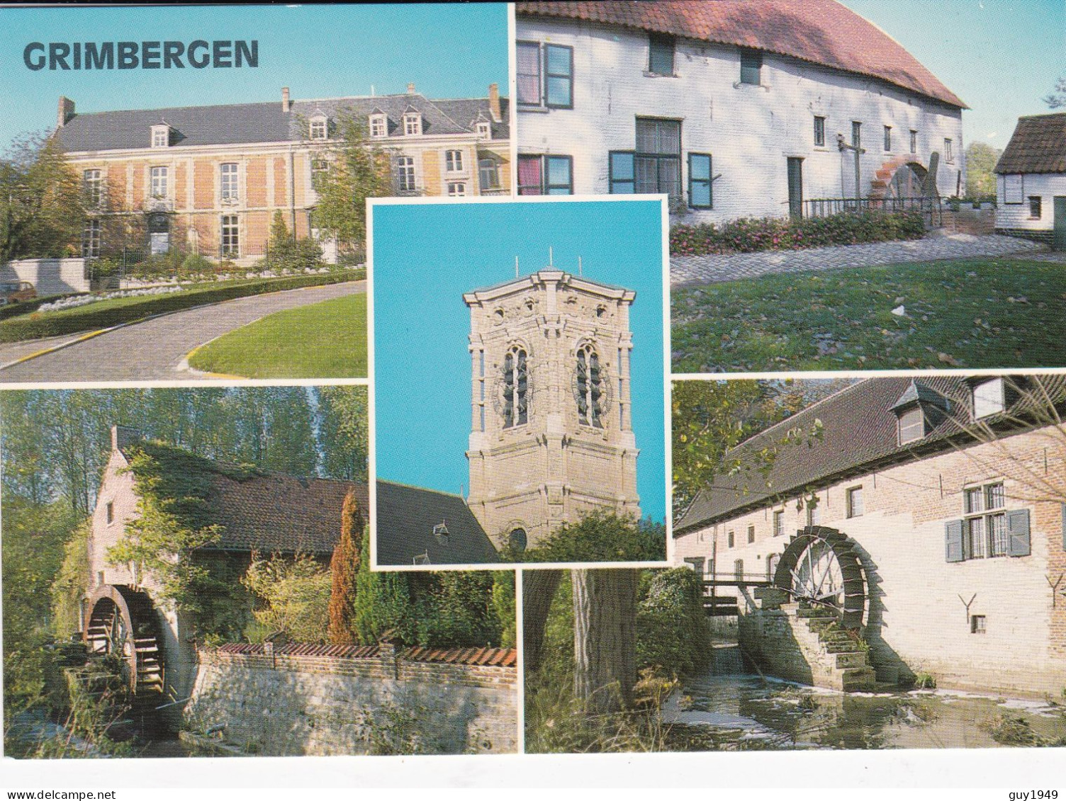 ABDIJKERK-TOMMENMOLEN-S'GRAVENMOLEN-LIERMOLEN - Grimbergen