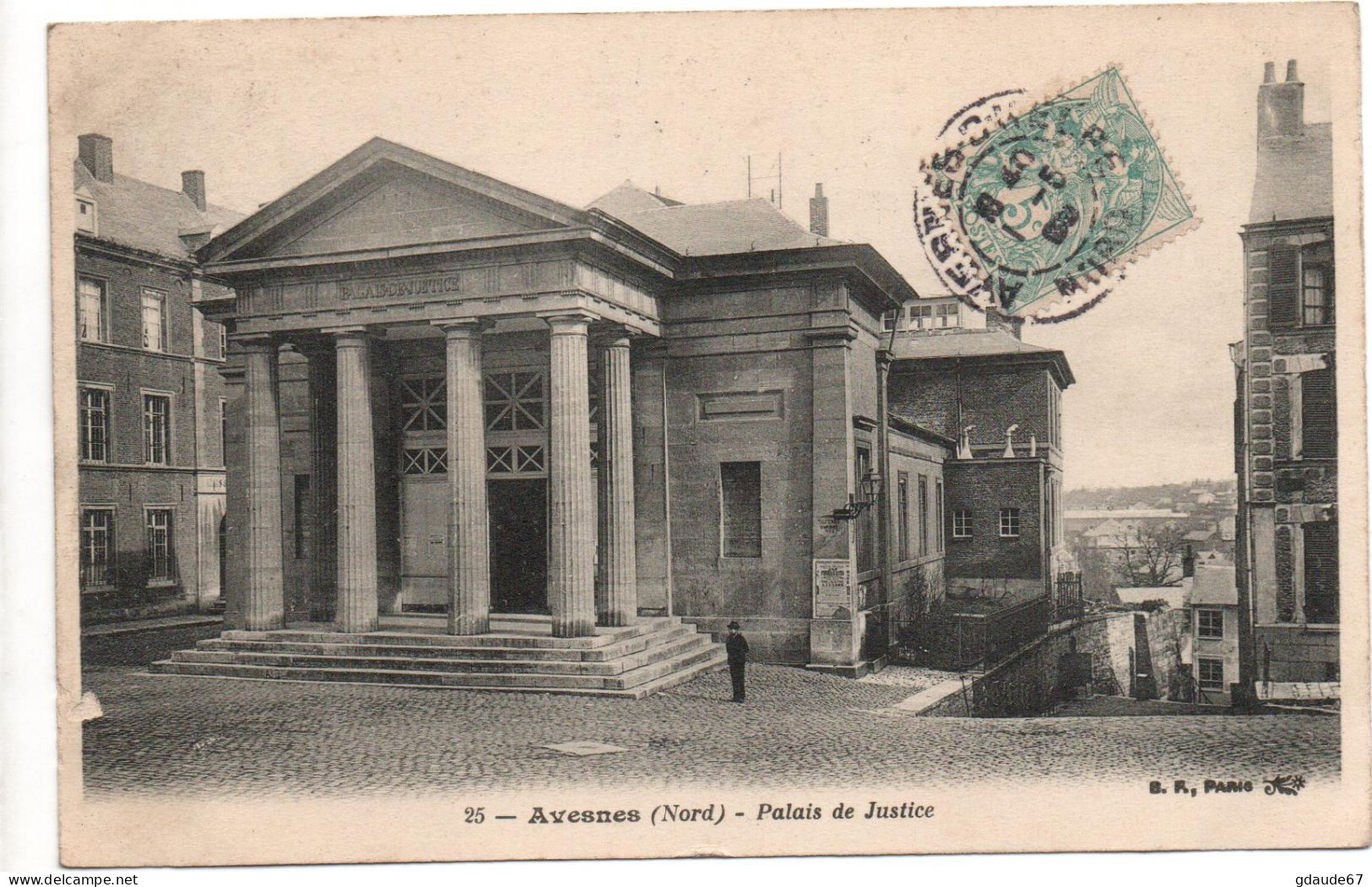 AVESNES SUR HELPE (59) - LE PALAIS DE JUSTICE - Avesnes Sur Helpe