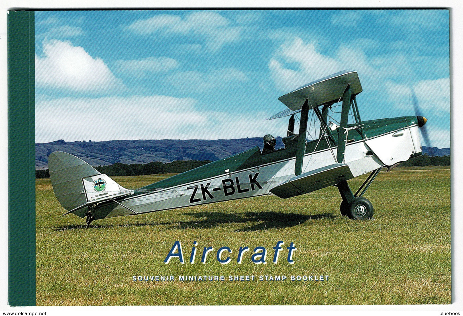 Ref 1602 - New Zealand Aviation Stamp Booklet - Aircraft With 7 Miniature Sheets - Carnets