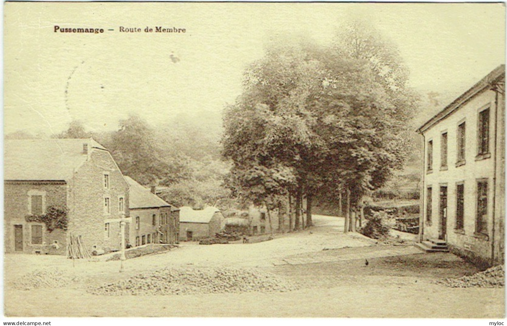 Pussemange. Route De Membre. - Vresse-sur-Semois