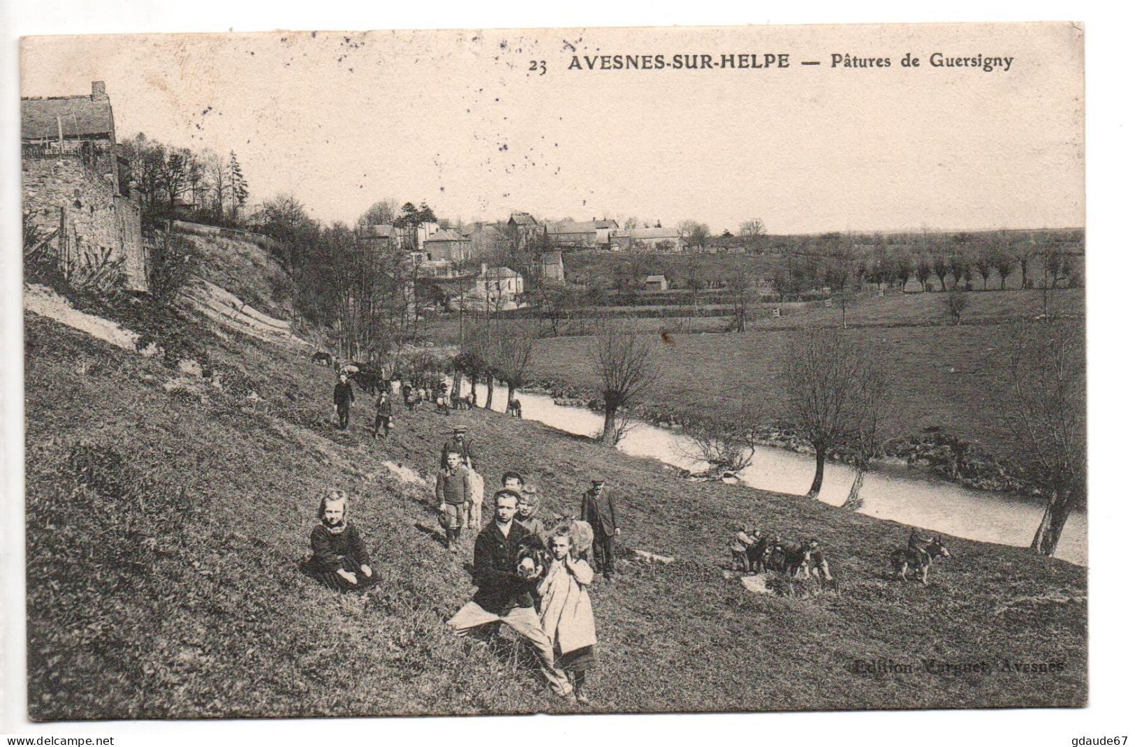 AVESNES SUR HELPE (59) - PATURES DE GUERSIGNY - Avesnes Sur Helpe