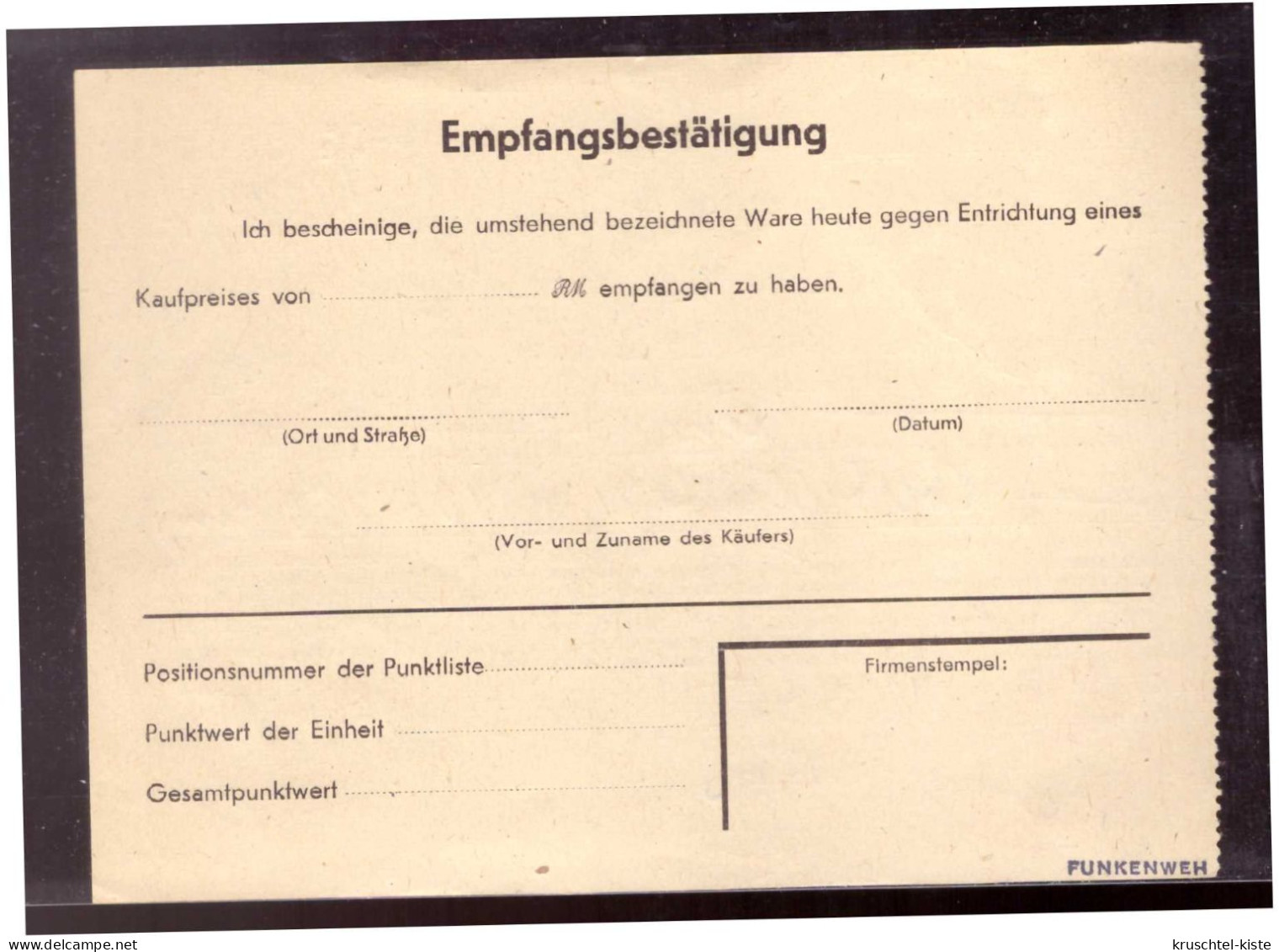 DT-Reich (020967) Propaganda Bezugschein Für Spinnstoffwarenvom 12.3.1945 Der Stadt München, Sehr Spät! - Documents