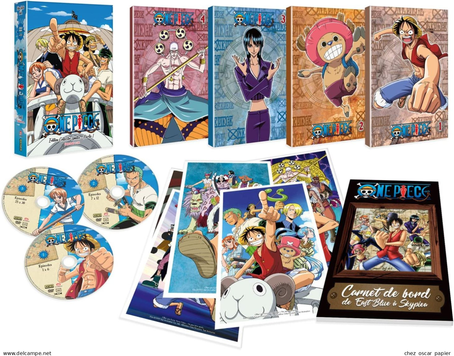 One Piece-Intégrale Partie 1 Limitée A4] Édition Collector Limitée - Manga