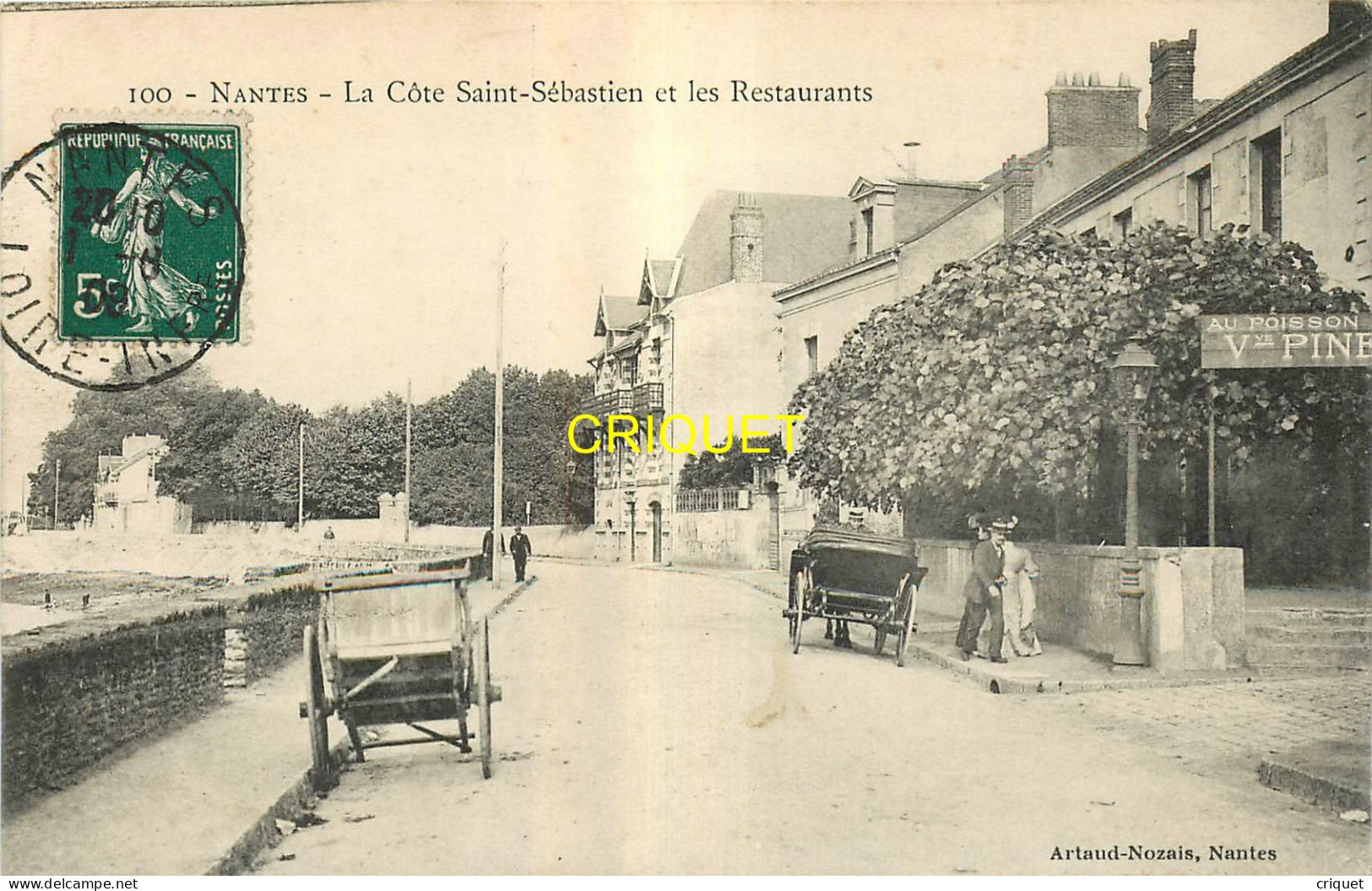 44 St Sébastien Sur Loire, La Côte St Sébastien Et Les Restaurants - Saint-Sébastien-sur-Loire