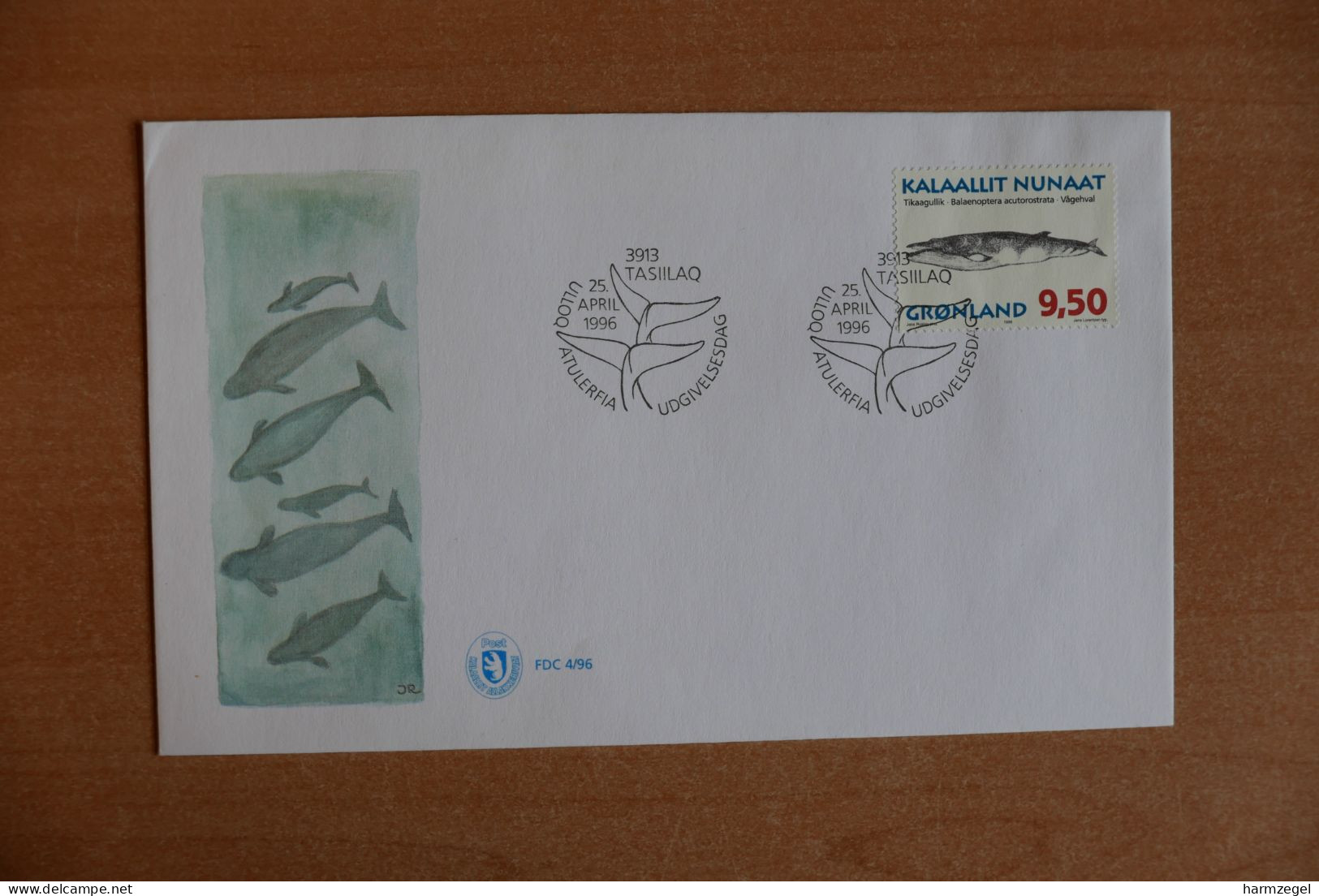 Fdc, Polar, Greenland, Whale - Arctische Fauna