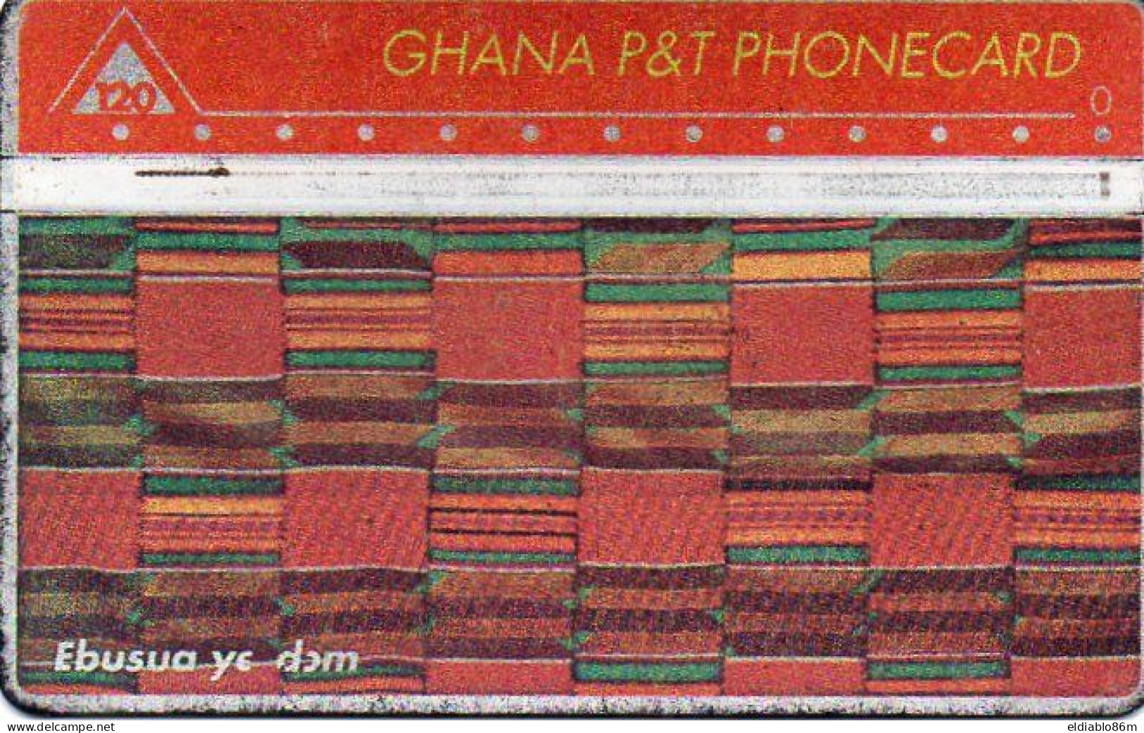 GHANA - L&G - EBUSUA TE DOM - 003G (BACK SCRATCHED) - Ghana