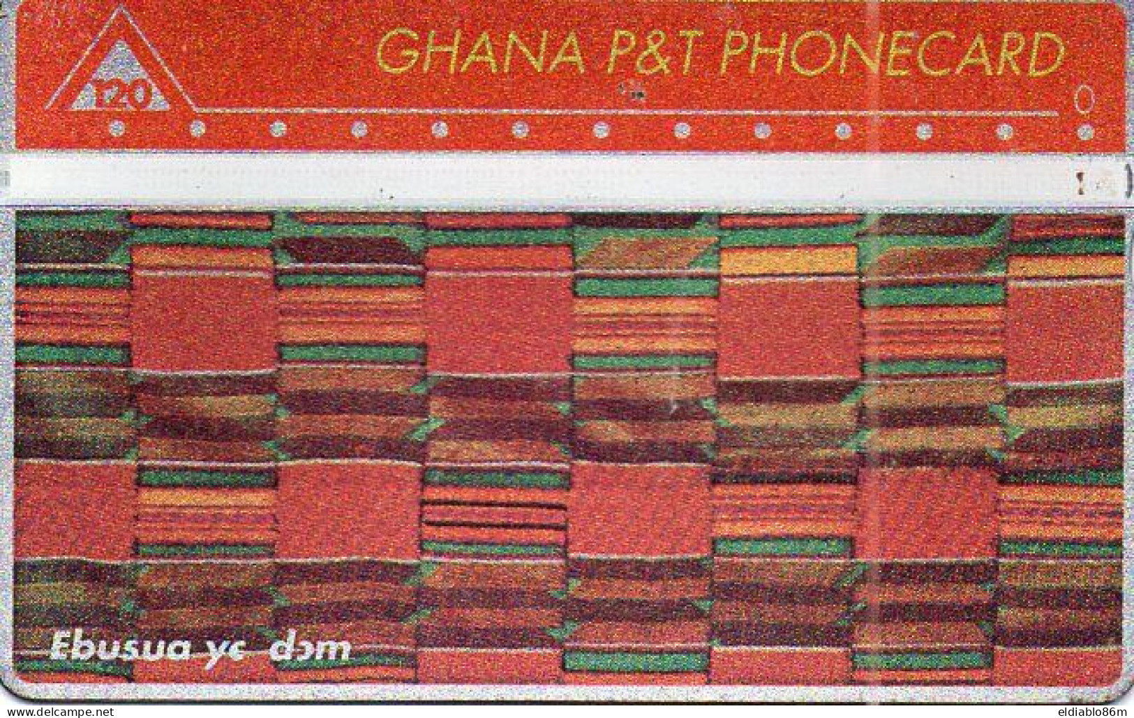 GHANA - L&G - EBUSUA TE DOM - 003H (BACK SCRATCHED) - Ghana