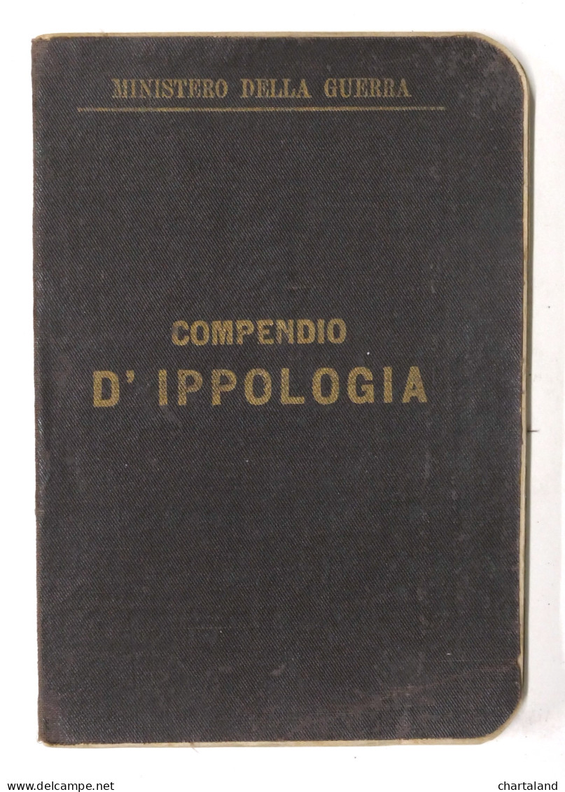 Ministero Della Guerra - Compendio D'Ippologia Per Uso Del Regio Esercito - 1900 - Documents