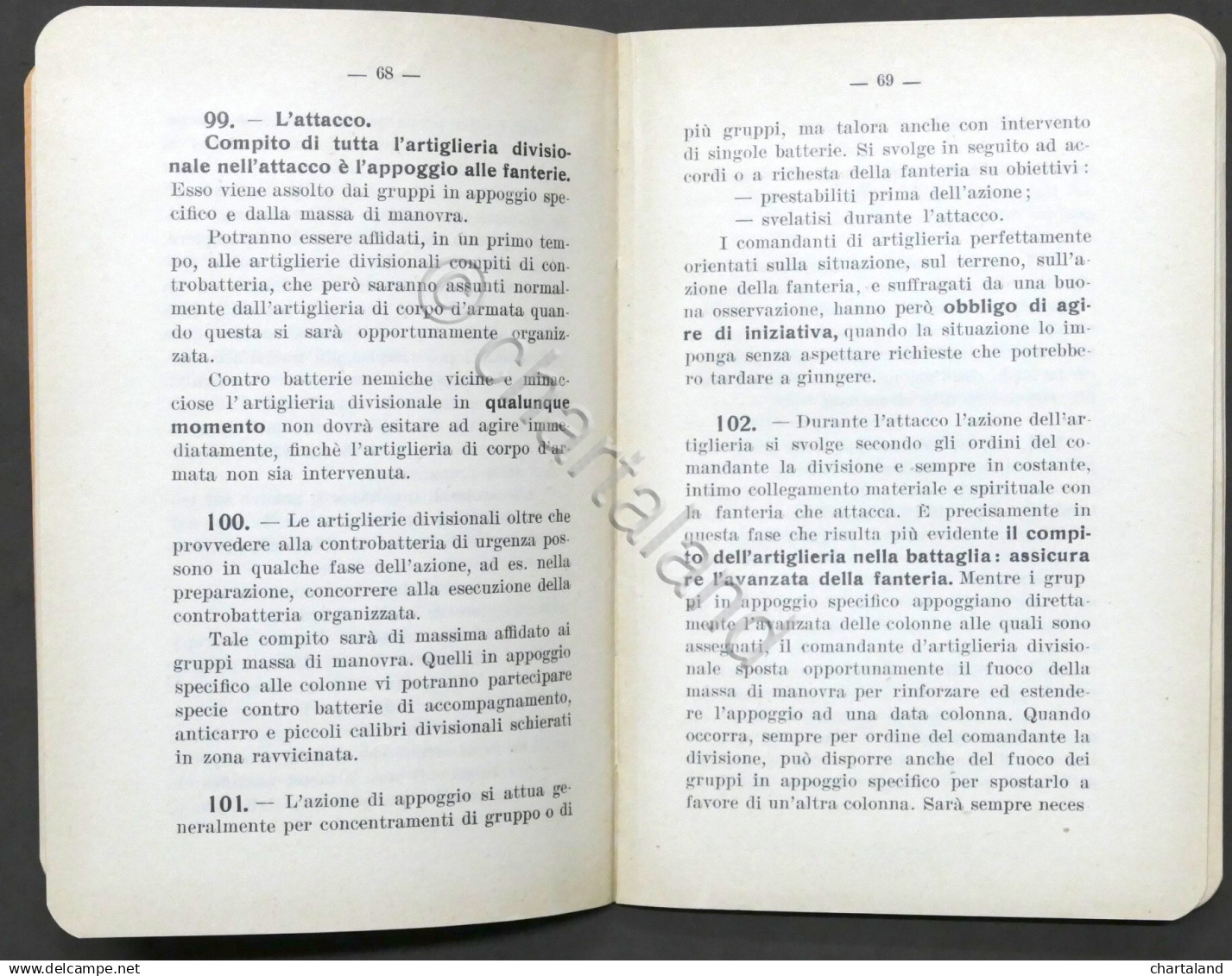 Ministero Guerra - Addestramento Dell'Artiglieria Vol. III Parte 1^ - Ed. 1939 - Documents