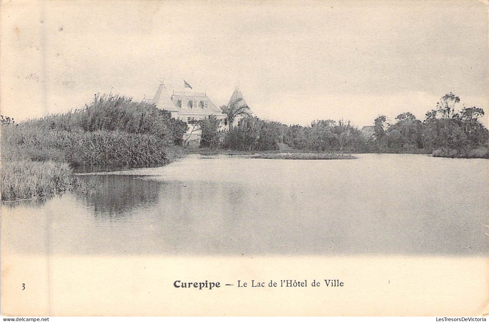 MAURICE - Curepipe - Le Lac De L'Hôtel De Ville - Carte Postale Ancienne - Mauricio